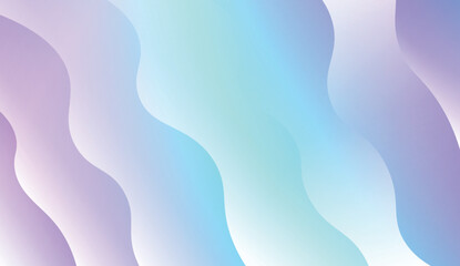 Modern Wavy Background. For Template Cell Phone Backgrounds. Vector Illustration with Color Gradient.