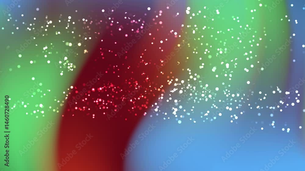 Aufkleber animated background with white dots wave is a simple abstract backdrop ideal for presentations, webs