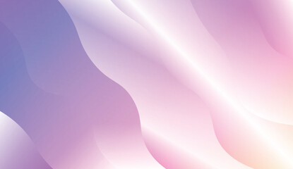 Modern Wavy Background. For Template Cell Phone Backgrounds. Vector Illustration with Color Gradient.