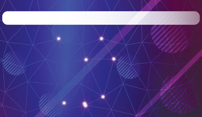 Fototapeta premium Background in triangles, line, circle, space for text style. For your business, presentation, fashion print. Vector illustration. Light Gradient Abstract Background.