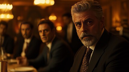 Confidence and Style: A Man in a Suit with a Distinctive Beard