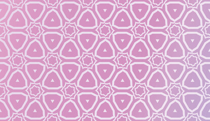 Decorative Pattern With Triangles Style. Blurred Gradient Background. Bright Color. For Banner Template, Flyer, Invitation Card. Vector Illustration