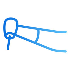dental drill Gradient icon
