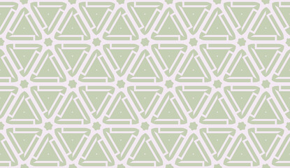 Original interior background in triangles style. Curved line. Vector illustration. For modern interior design, fashion print.