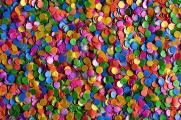 Colorful Confetti Background