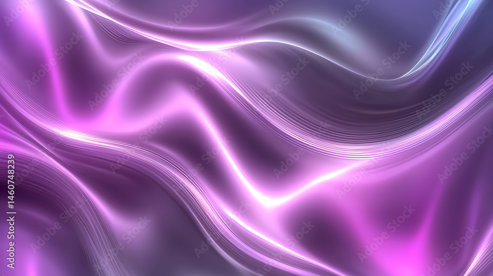Poster flowing abstract patterns digital space background animation vibrant colors aesthetic view visual ar