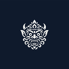 Barong mask logo