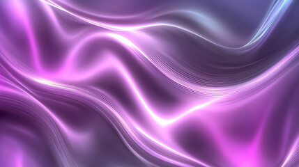 Fototapeta premium Flowing abstract patterns digital space background animation vibrant colors aesthetic view visual art concept