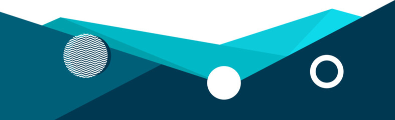 abstract Business footer