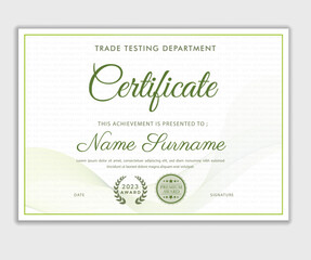 Certificate background