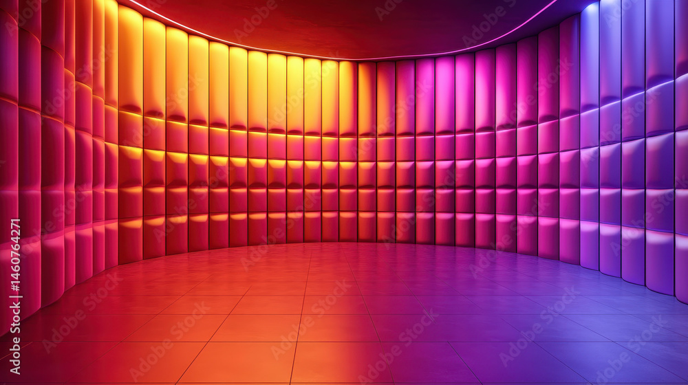 Poster a vibrant 4k 3d background shows creative o visualization with realistic textures and dynamic side l