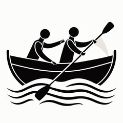 man and woman fishing