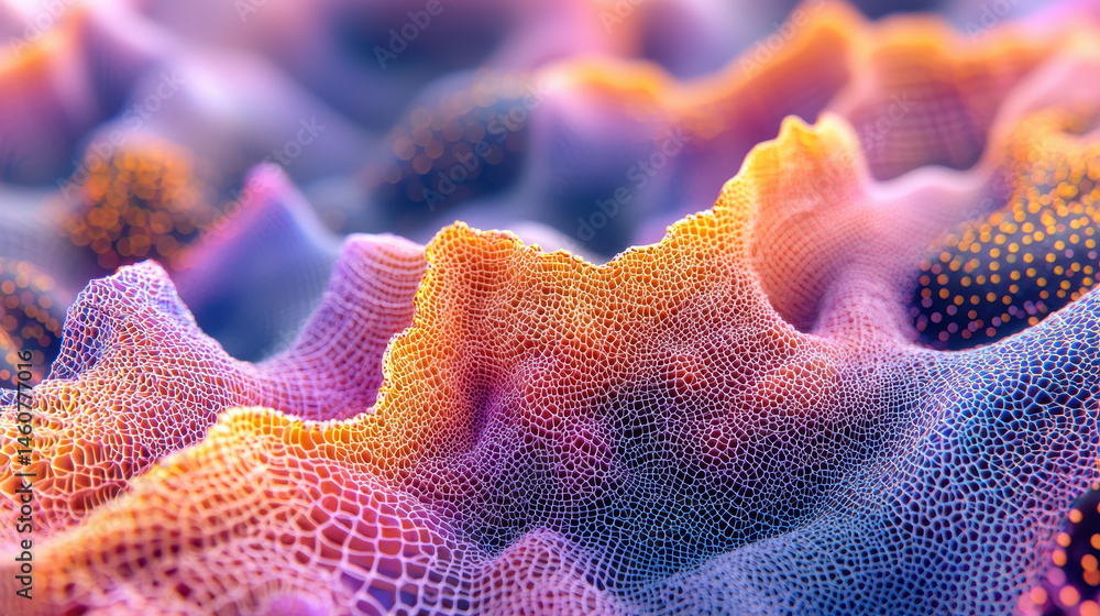 Poster an abstract 4k 3d rendered background showcases captivating patterns and realistic details with a vi