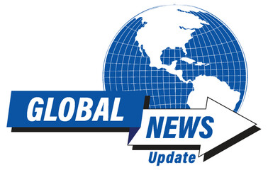 Global News Update Logo Design