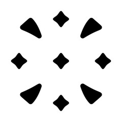 Fireworks Display Solid Icon