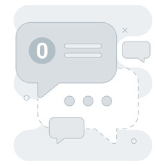 Empty Comment Illustration