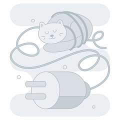 No Internet Connection Illustration