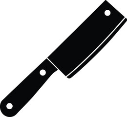 Cleaver Knife Icon Vector Illustration