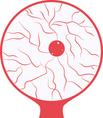 Eye symptoms. Glaucoma disease.
