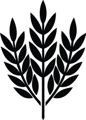 oats cluster icon vector illustration