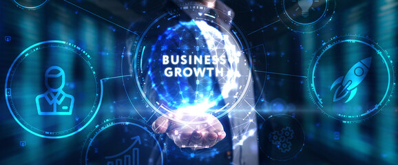 Business growth. Development and growth concept.