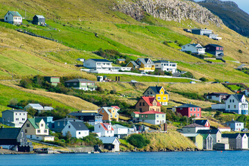 Trongisvagur Village on Suduroy Island - Faroe Islands