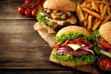 Gourmet Burgers and Fries