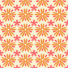 seamless floral pattern vector