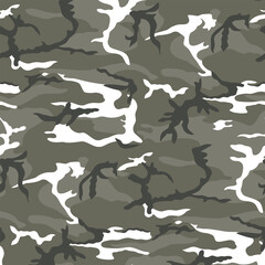Military Green Camo Seamless Pattern for Tactical and Outdoor Use animal or birds hunting 