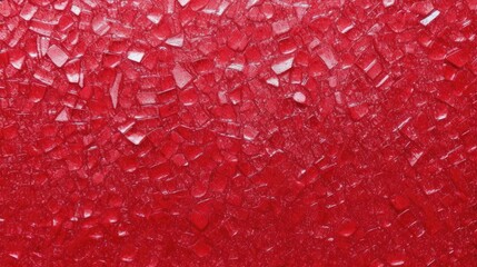 Red Shiny Crystal Texture Background