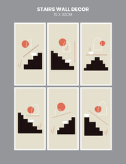 Stairs Abstract Wall Decor