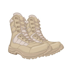 Safety Boots Vector Image And Illustration