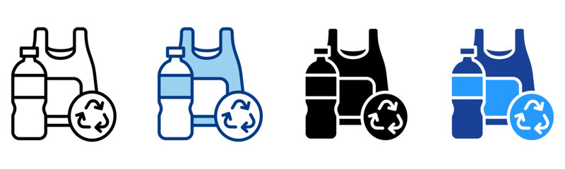 Reuse Icon Multiple Style Vector Collection 