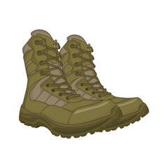 Safety Boots Vector Image And Illustration