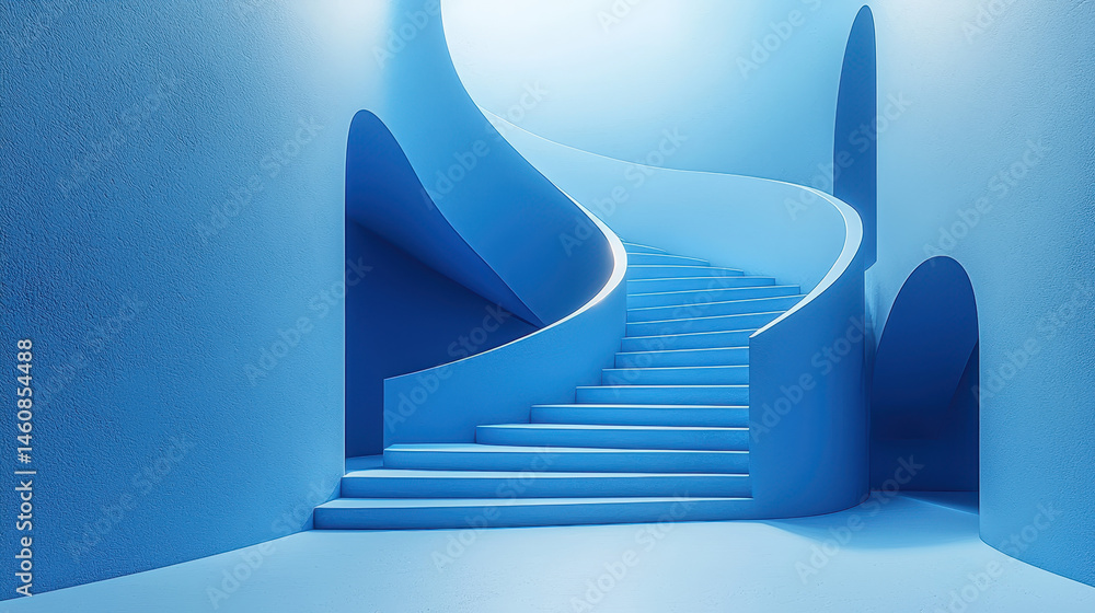Poster a surreal 3d background showcasing sonic creativity with realistic architectural design in 4k resolu
