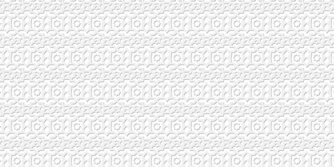 landscape pattern White Flat ...