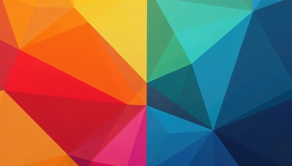 Obraz premium Abstract geometric shapes, bold color blocks, modern design , design, surface pattern