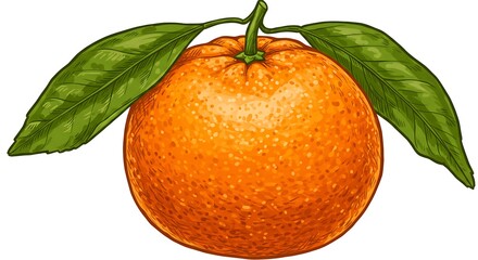 Sun-Kissed Citrus AI Generated