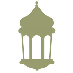 Illustration lantern vector 