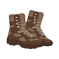 Safety Boots Vector Image And Illustration