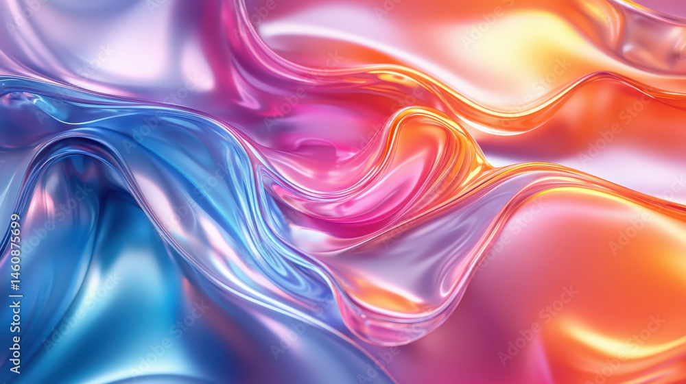 Poster a striking 3d background showcases realistic textures and vivid colors in a 4k resolution, captured 