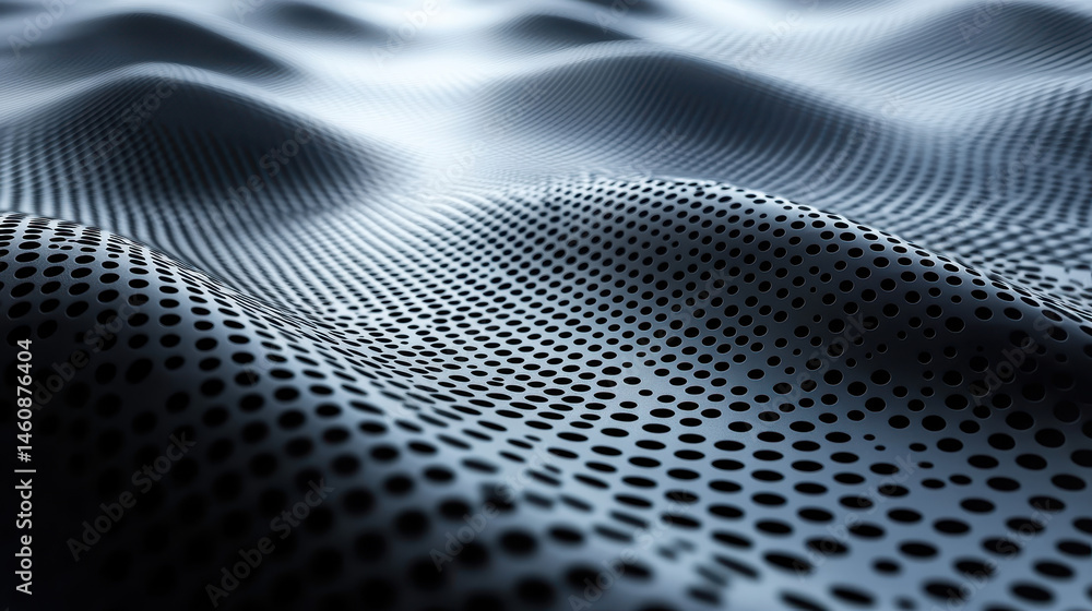 Poster striking 3d background featu realistic waves and patterns in a high resolution 4k render with a smoo