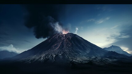 Mountain landscape background