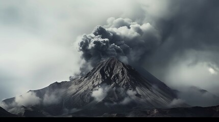 Mountain landscape background