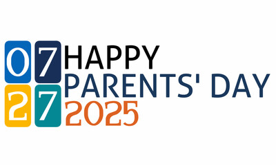 national parents day background, holiday concept background template