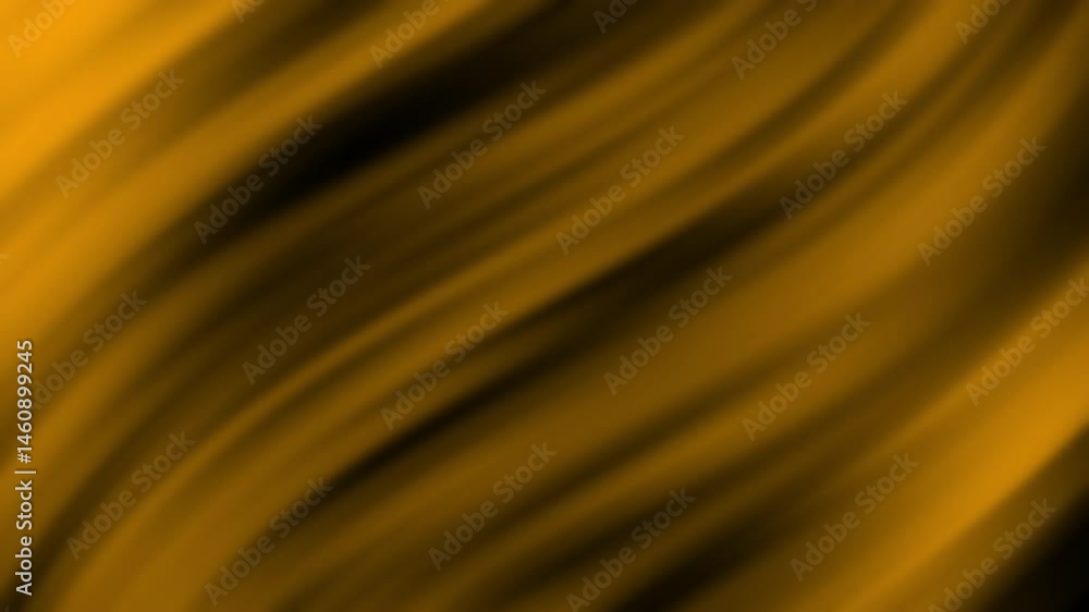 Poster abstract gold and black blurred lines create a dynamic, flowing background with a sense of movement.