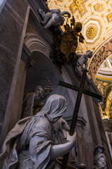 Interior of St. Peter's Basilica 2024
