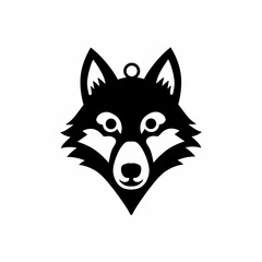 Animal head key chain