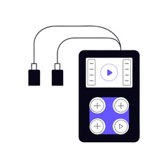 vector illustration Holter monitor 24 hour egg 1