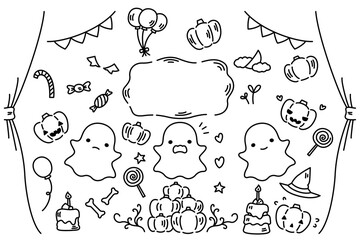 かわいいハロウィンセット